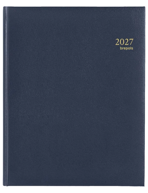 Agenda 2027 Brepols Concorde Lima 7dagen/2pagina's blauw