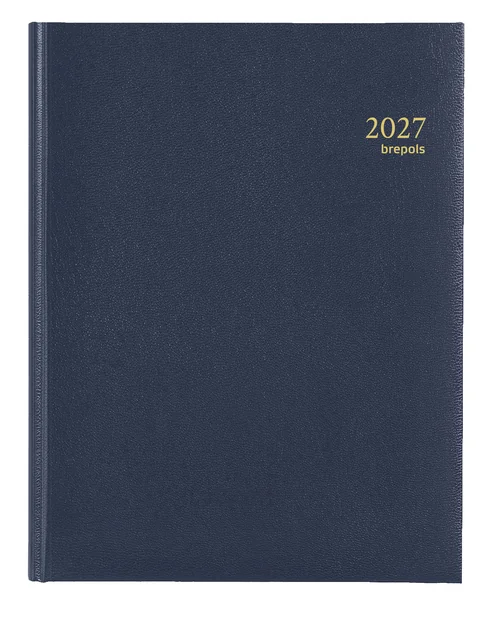 Agenda 2027 Brepols Timing Lima 7dagen/2pagina's zestalig blauw