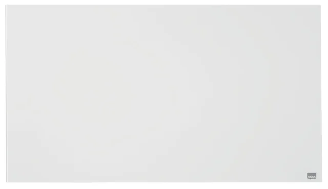 Glasbord Nobo Impression Pro 126x71cm briljant wit