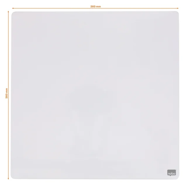 Whiteboard Nobo tegel 36x36cm wit magnetisch