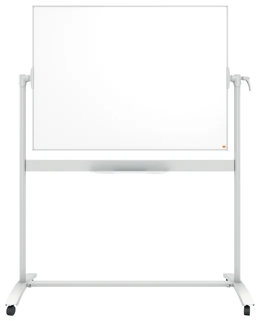 Whiteboard Nobo kantelbord mobiel 90x120cm staal