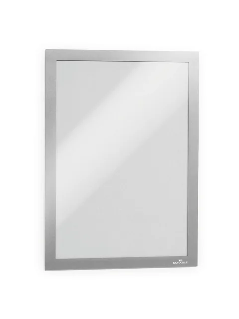 Duraframe Durable 487223 A4 zilvergrijs 2 stuks
