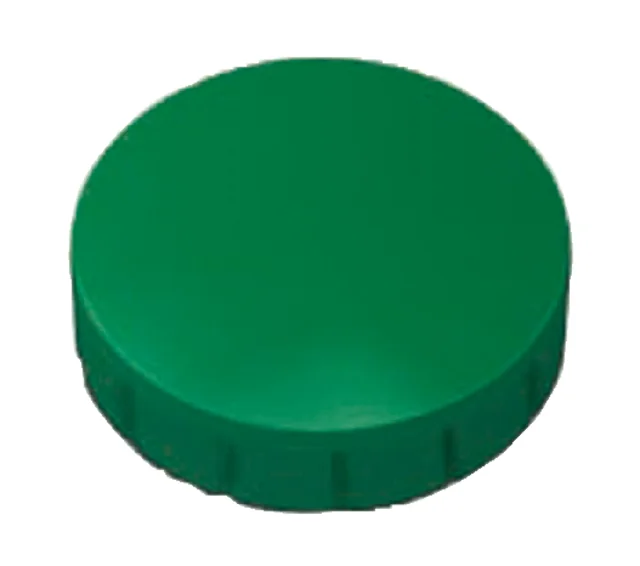 Magneet MAUL Solid 20mm 300gr groen 10 stuks