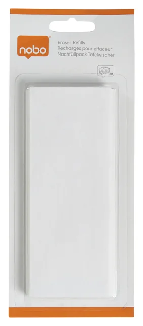 Navulling Nobo voor magnetische whiteboardwisser blauw