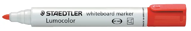 Whiteboardmarker Staedtler Lumocolor 351 rond rood 2mm