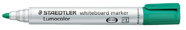 Whiteboardmarker Staedtler Lumocolor 351 rond groen 2mm
