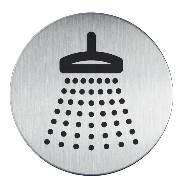 Infobord pictogram Durable 4938 douche 83mm