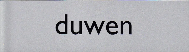 Infobord pictogram duwen 165x44mm