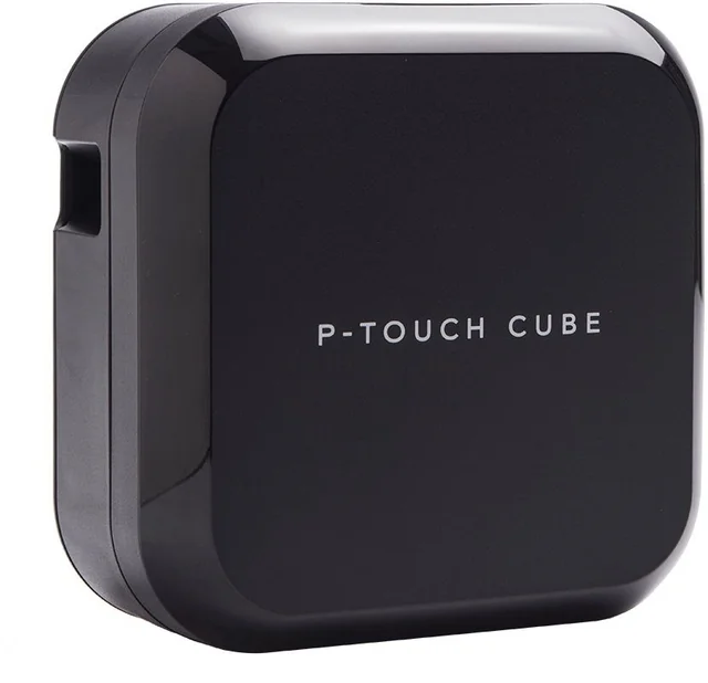 Labelprinter Brother P-touch Cube Plus TZe PT-P710BT desktop 24mm zwart