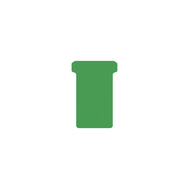 T-kaart Djois formaat 2 48mm groen 100 stuks