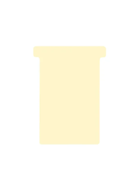 T-kaart Djois formaat 3 77mm beige 100 stuks