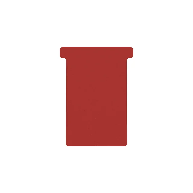 T-kaart Djois formaat 3 77mm rood 100 stuks
