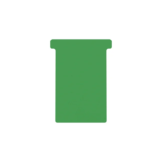 T-kaart Djois formaat 3 77mm groen 100 stuks