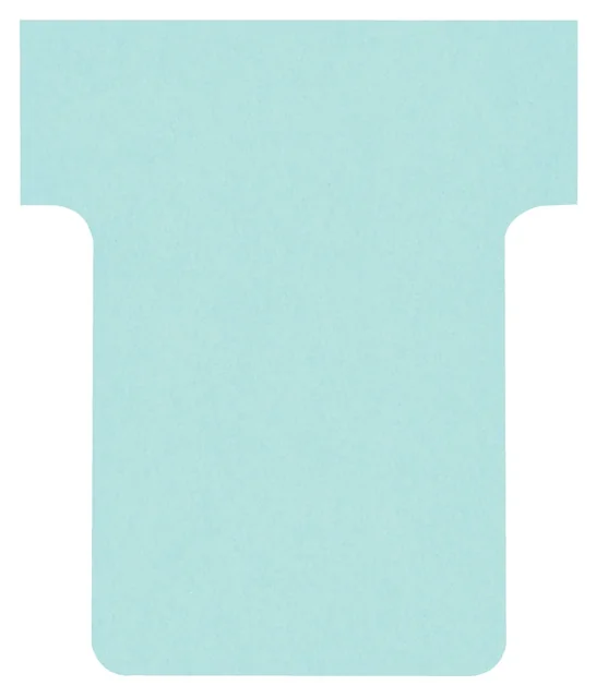 T-kaart Nobo nr 1.5 36mm blauw 100 stuks